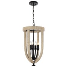 Tokig 4 Light Iron Pendant